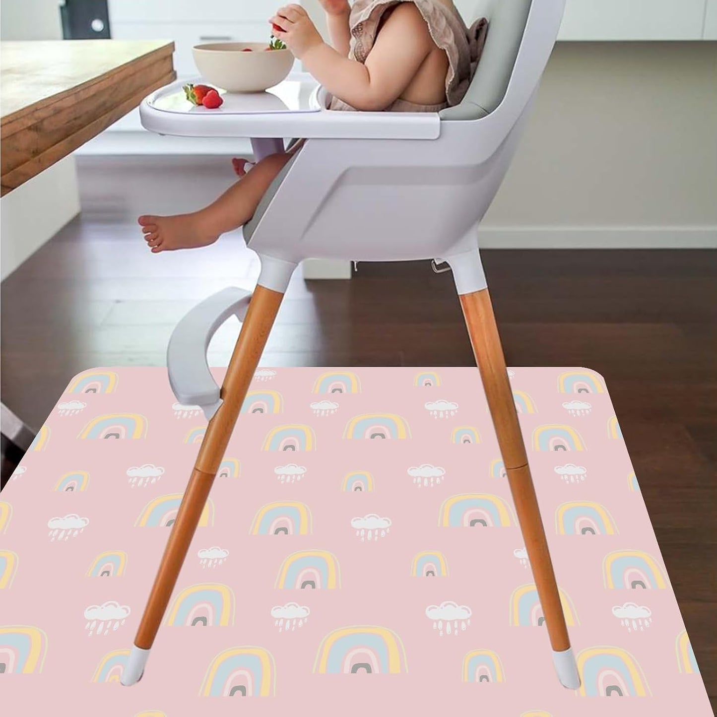 Waterproof Splat Mat for Kids – Reusable Floor Protector for Sensory Play, Crafts & Mealtime