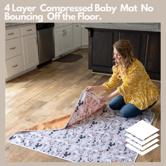 Splat Waterproof Splat Mat for Kids – Reusable Floor Mat for Sensory Play, Crafts & Mealtime