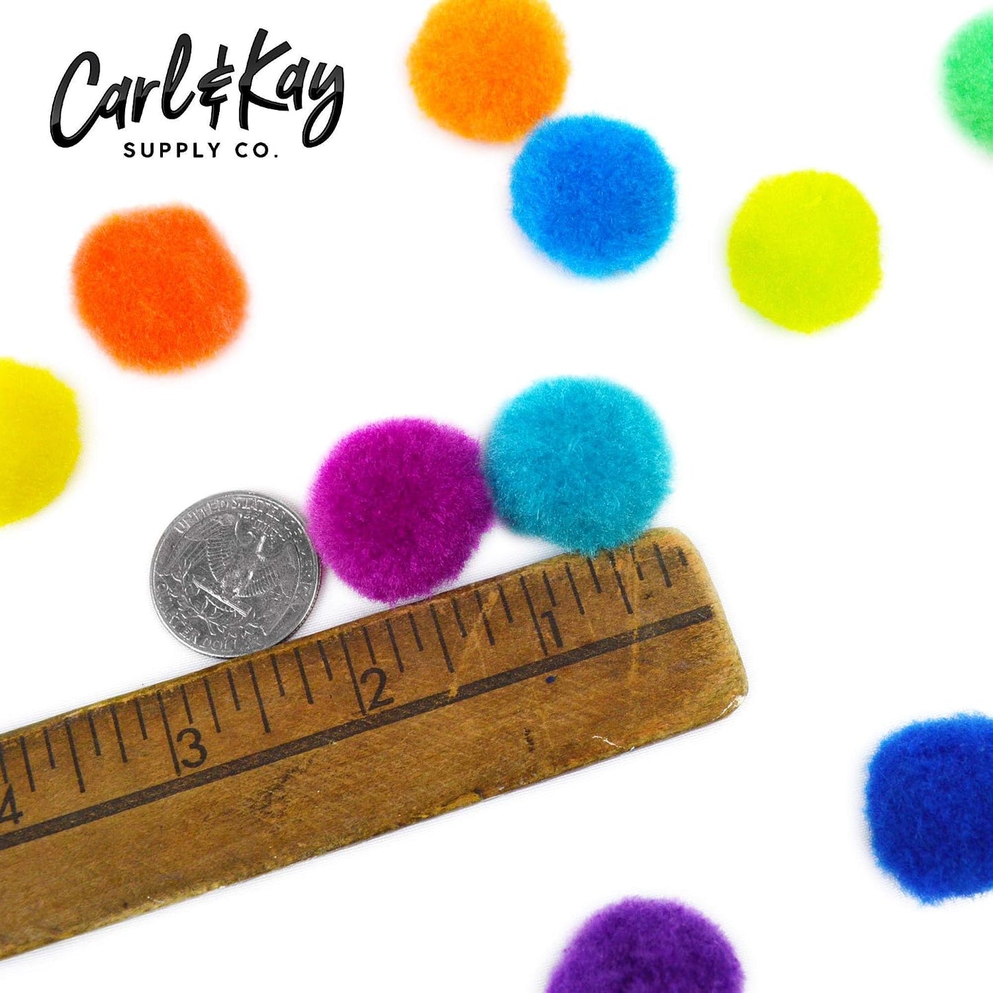 Colorful Craft Pom Poms for Kids – Sensory Play & Fine Motor Activities
