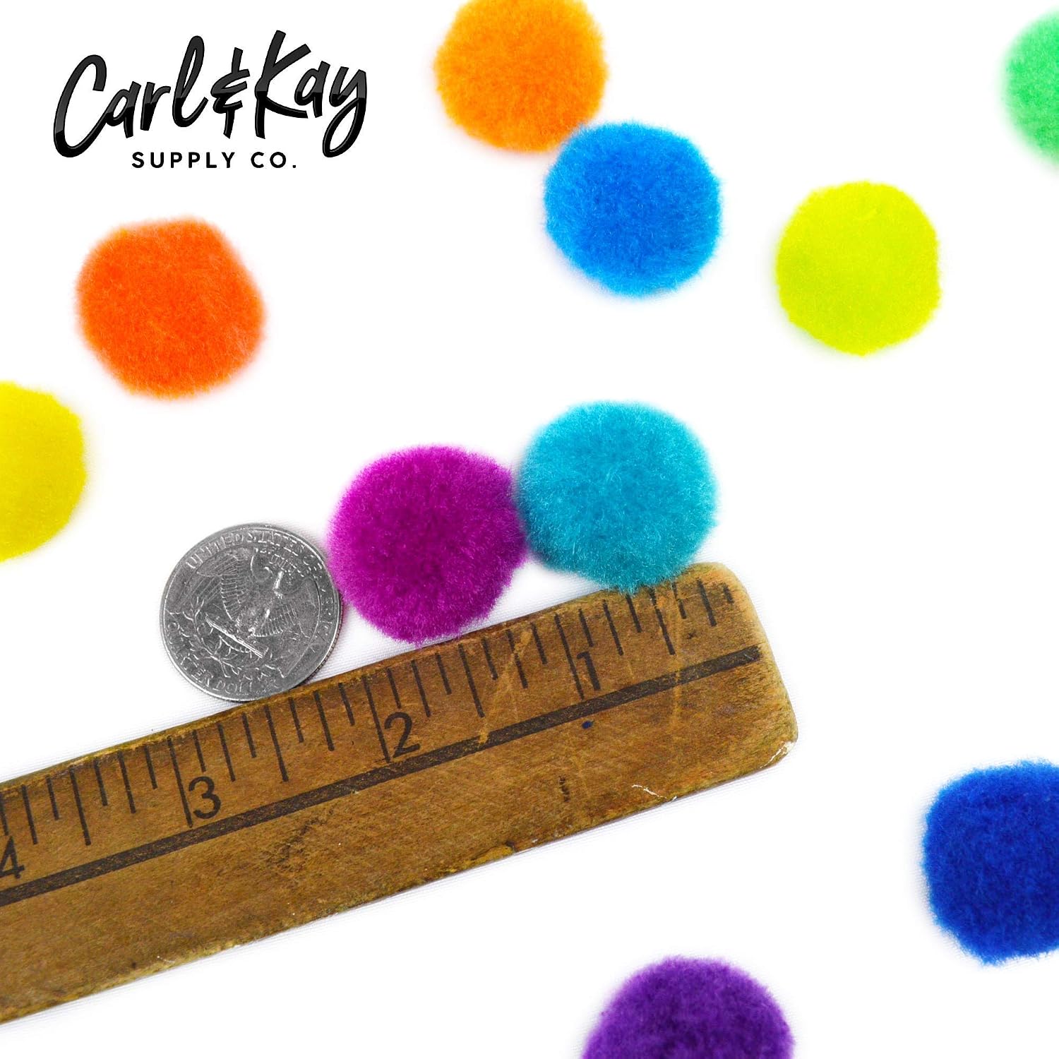 Colorful Craft Pom Poms for Kids – Sensory Play & Fine Motor Activities